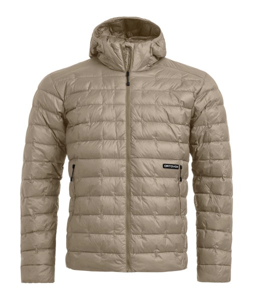 Downwool 180 Hood Jkt Dark Linen