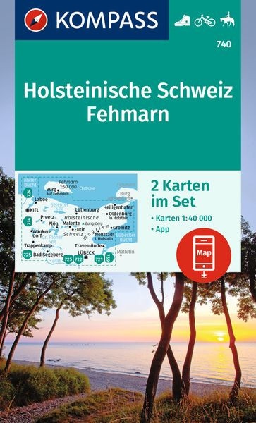 Wanderkarte Holsteinische Schweiz, Fehmarn