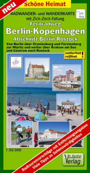 Fernradweg Berlin-Kopenhagen, Abschnitt Berlin-Rostock