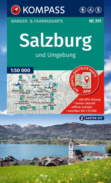 Wanderkarte Salzburg und Umgebung