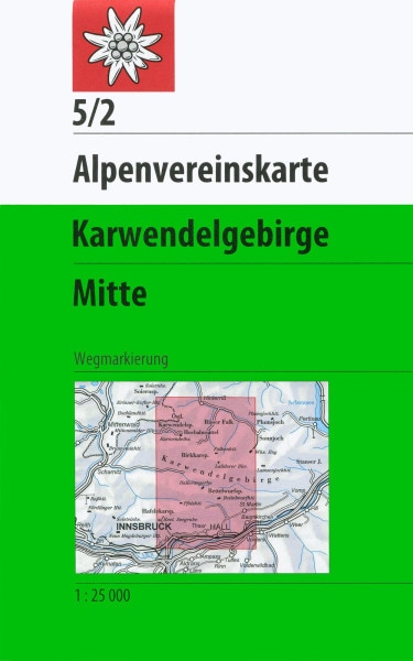 AV-Karte 5/2 Karwendelgebirge, Mitte