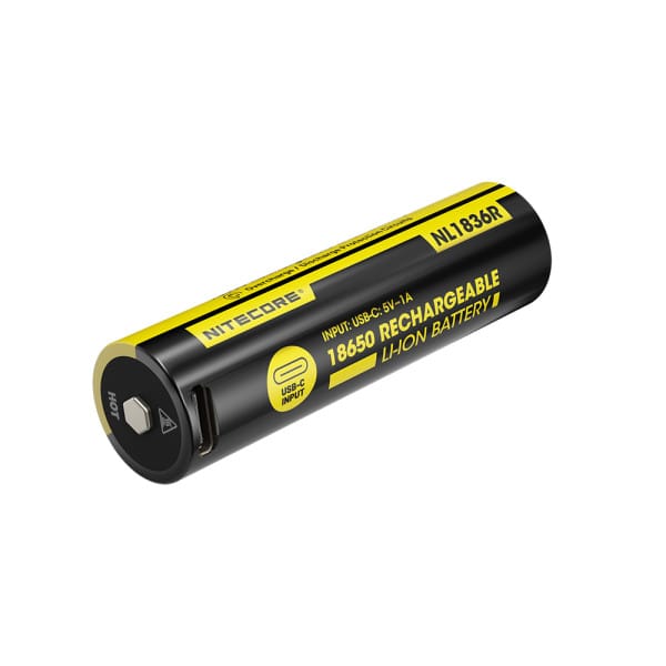 Akku 18650/36R USB-C
