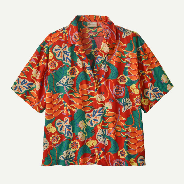 Tidal Threads Shirt Woman Hot Ember