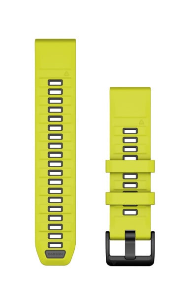 22mm Quickfit Armband Amp Yellow/Graphit
