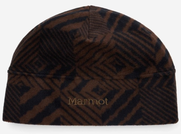 Felton Fleece Beanie Black Patchwork