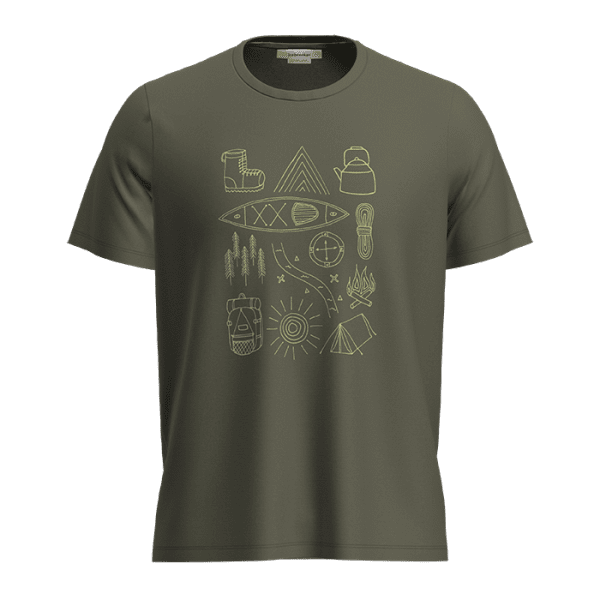 Tech Lite II Tee Camp Essentials-Loden