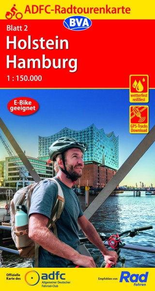 Holstein / Hamburg Fahrradkarte