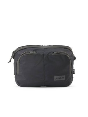 Sacoche Bag Ripstop Charcoal Black