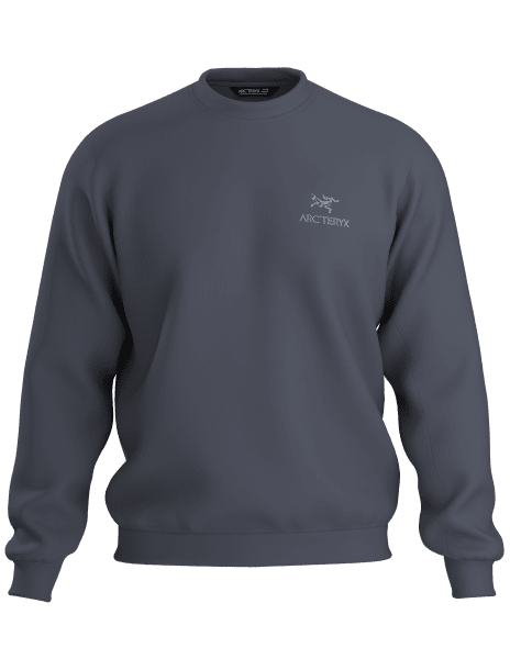 Emblem Fleece Crew Dark Stratus