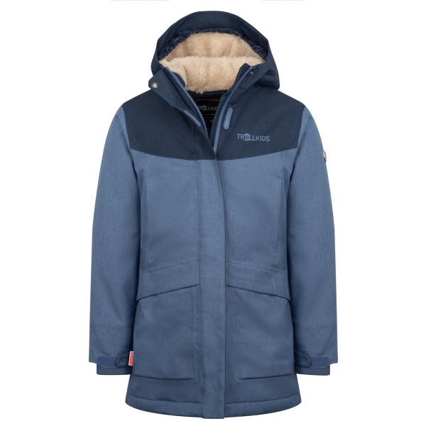 Girls Oslo Coat Pro Navy/Blue/Mint