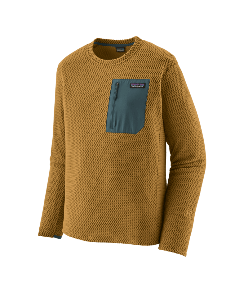 Patagonia R1 Air Crew Bobcat Brown L