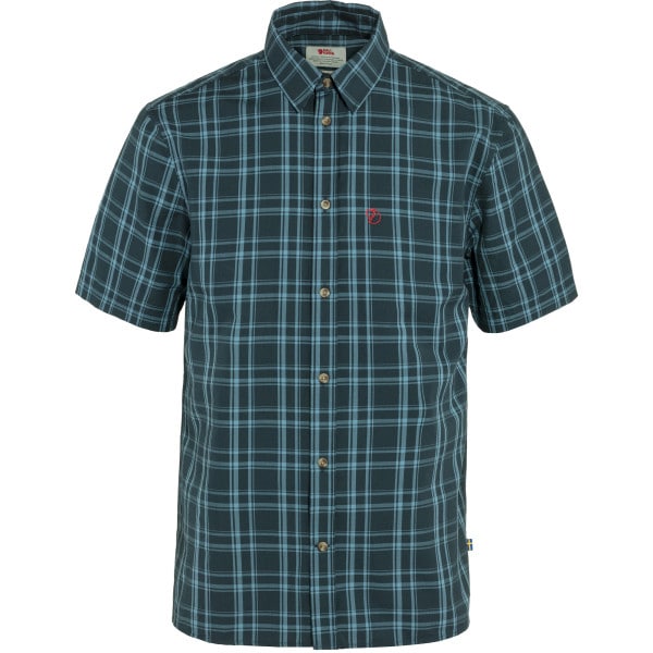 Övik Lite Shirt SS Dark Navy/Dawn Blue