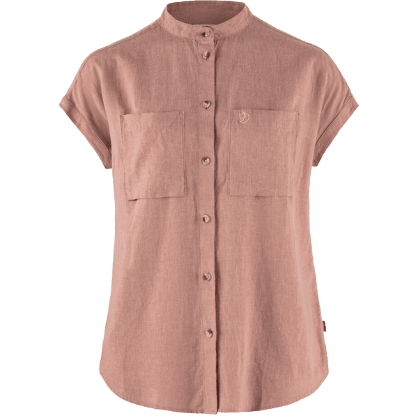 Övik Hemp Shirt SS W Dusty Rose