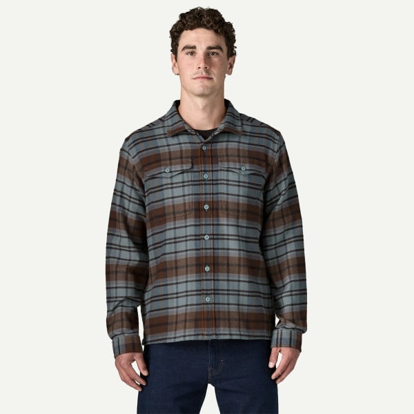 Fjord Flannel Shirt Rising Storm/Blue