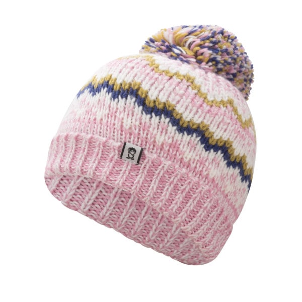 Girls Kristiansand Bobble Cap Pink/Purp