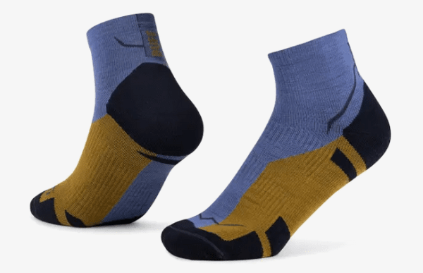 Lightweight Merino Wool Quarter Blue