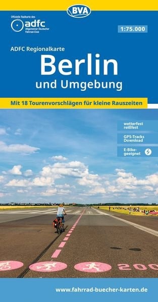 ADFC Regionalkarte Berlin und Umgebung