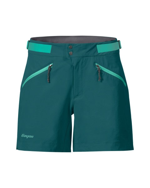 Tind Softshell Shorts-Malachite Green