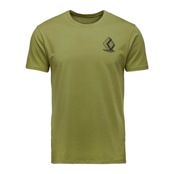 Boulder SS Tee Camp Green