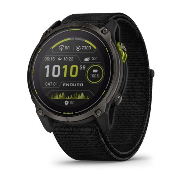 GPS Enduro 3 SOLAR Sapphire Schwarz/Carbongrau