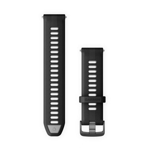 Silikon Wechselarmband - FR965 Schwarz/Grau